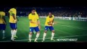رقص خیلی باحال نیمار در جام جهانی2014