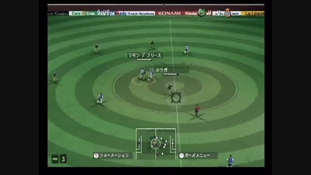 گیم پلی بازی PES 2008 Wii - زومجی