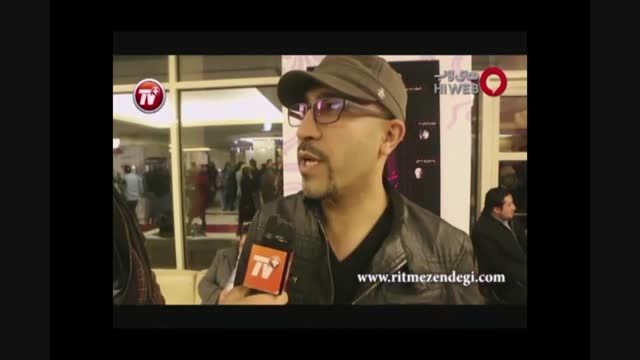 مصطفی پاشایی در حاشیه جشنواره فیلم فجر