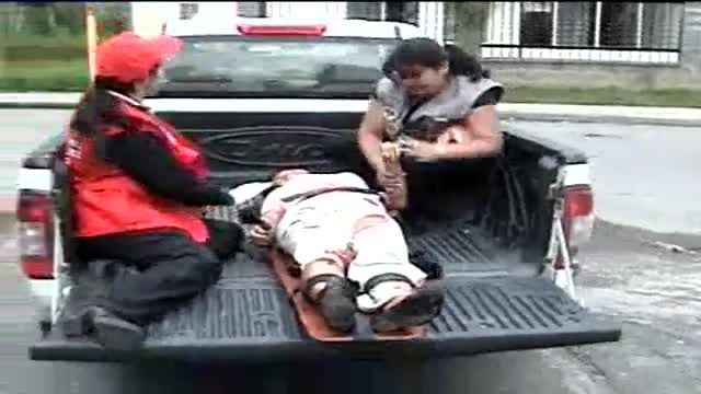 افتادن بیمار از ماشین کمک رسان