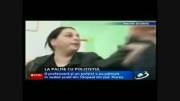 سیلی خوردن معلم زن از پلیس مرد$محمود تبار