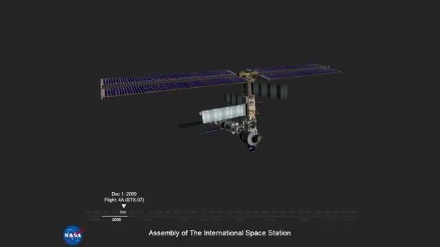 مراحل ساخت ایستگاه فضایی بین  المللی ناسا
