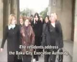 تخریب خانه های اذری های باکو به خاطر