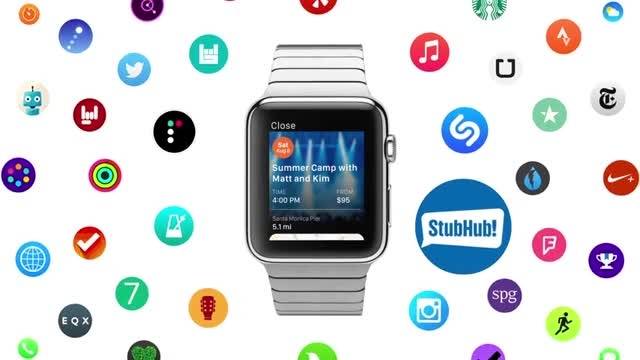 ویدئو تبلیغاتی ساعت هوشمند اپل - اپلیکیشن های موسیقی