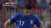 خلاصه بازی مالت 0 - 1 ایتالیا