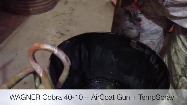 WAGNER Cobra 40-10 + AirCoat + TempSpray