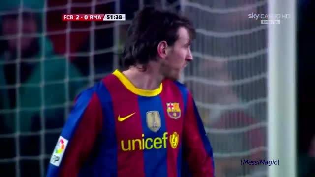 هایلایت کامل بازی لیونل مسی مقابل رئال مادرید (2010)