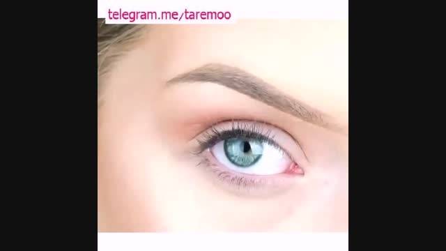 آرایش چشم ،آموزش آرایش چشم در تارمو