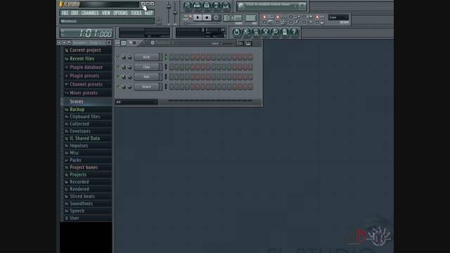 آشنای با رابط کاربری نرم افزار قسمت اول  Fl Studio11