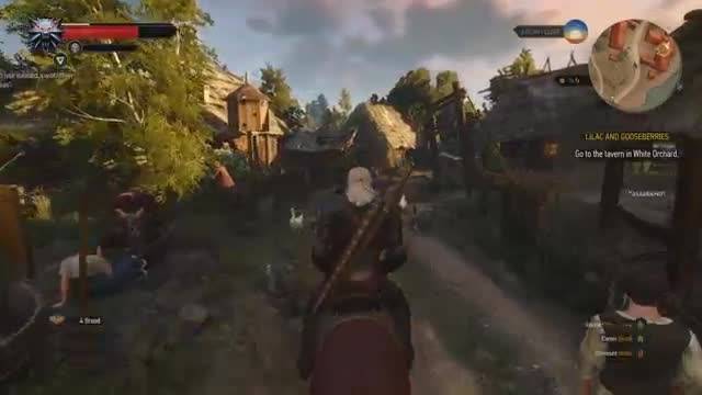 گیم پلی Witcher 3: Wild Hunt روی PC از Guard3d.com