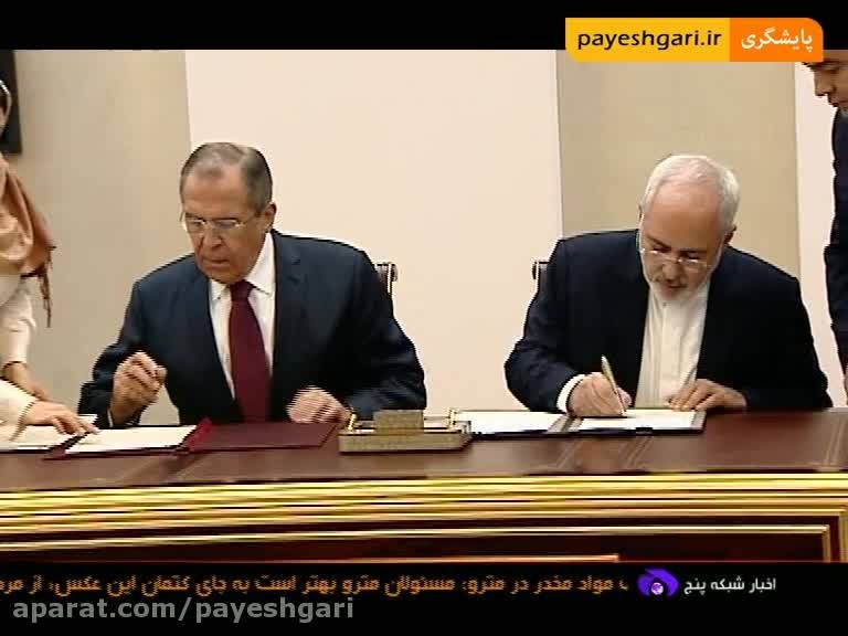 امضای 7 سند همکاری میان ایران و روسیه