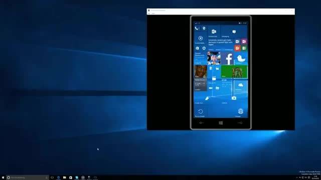 Windows 10: Sending SMS from the desktop with Cortana