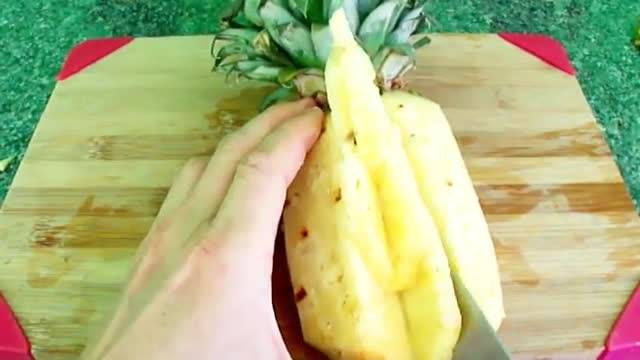 هنر میوه آرایی-ساخت اردک با آناناس