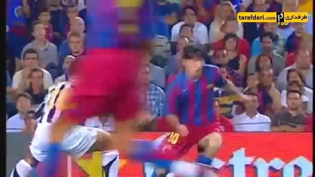 10 سال از اولین بازی مسی برای بارسلونا گذشت