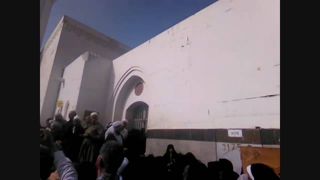 مسجد امام علی  ع در مناخه در مدینه-بازدید خراسانی ها