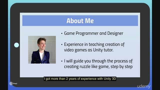 Udemy - Create Ruzzle Game Mechanics with Unity