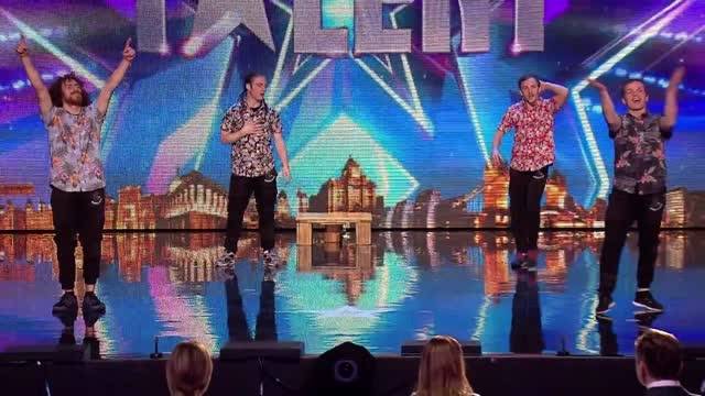 رقص گروهی باورنکردنی در Britain Got Talent 2015..!