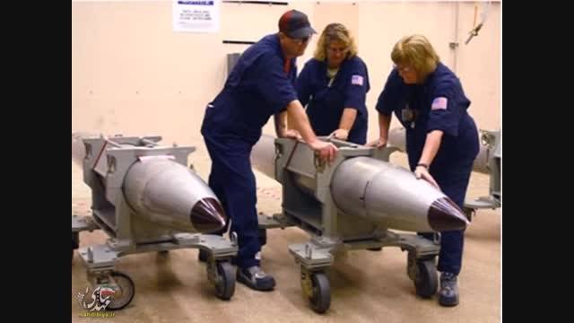 آزمایش نمونه جدید بمب اتم امریکا در نوادا