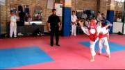 کاراته کیوکوشین اولین مبارزه رسمی ارشیا رضایی