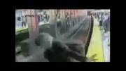 فیلم/ حادثه در مترو