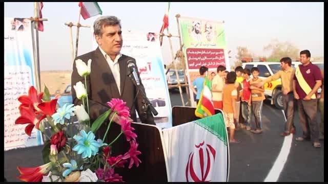 افتتاح پروژه های شهرستان بوشهر بمناسبت هفته دولت با حضو