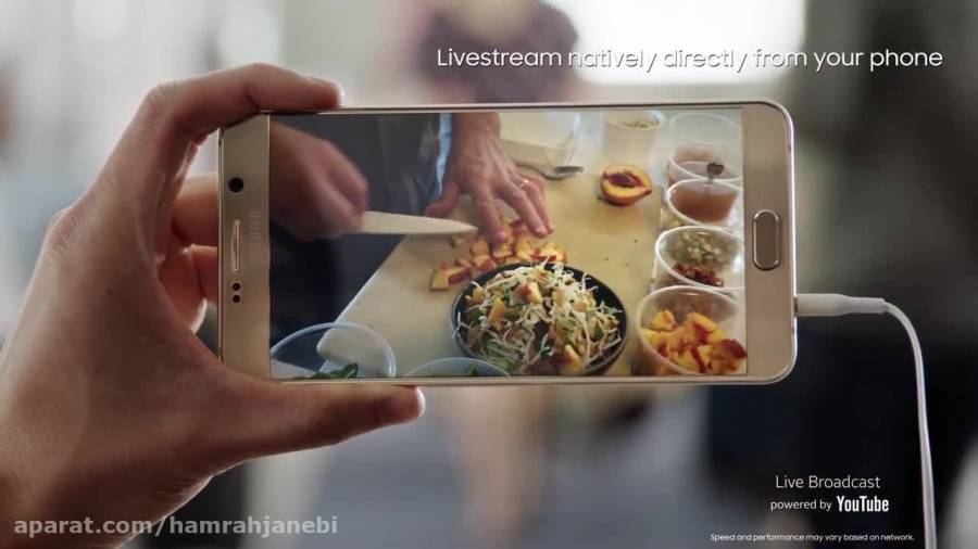 ویدیو رسمی گوشی سامسونگ گلکسی Galaxy S6 edge plus