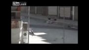 تک تیر انداز ارتش سوریه و زدن تروریست در حال فرار