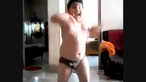 رقص جالب پسرک هندی چاق