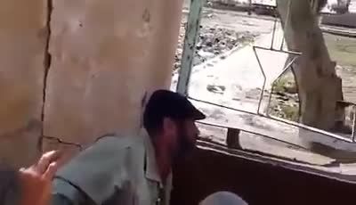 منفجر کردن قصر موسس داعش