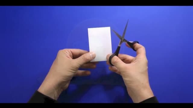 یک کاردستی سه بعدی به همراه الگوی ساخت