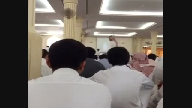 لحظه انفجار در مسجد امام حسین (ع) دمام