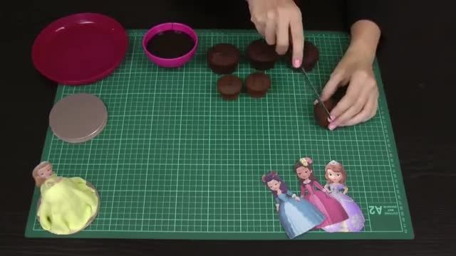 PRINCESS CUPCAKES - Make Sofia the First Mini Disney