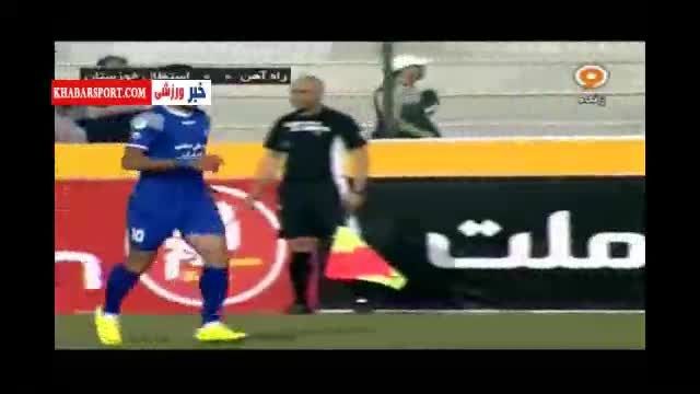 خلاصه بازی :راه آهن ۲-۲ استقلال خوزستان