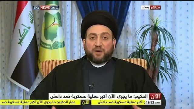 لقاء سماحة السید عمار الحكیم مع قناة سكای نیوز عربیة