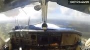 برخورد پرنده به شیشه هواپیما