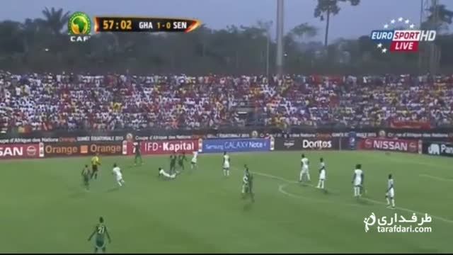 گل های بازی سنگال 2-1 غنا