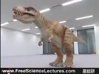 ربات دایناسور از ژاپن