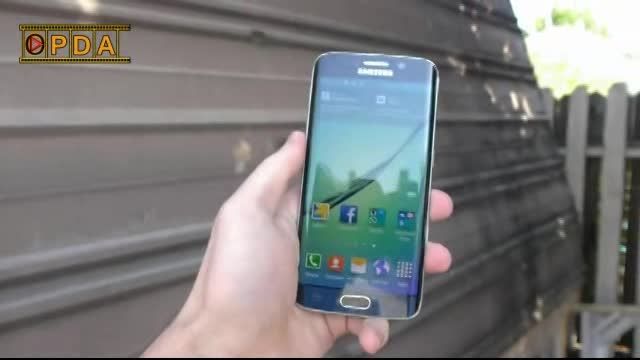 تست سقوط دوم Galaxy S6 EDGE