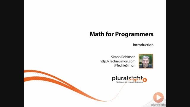 Math for Programmers  1