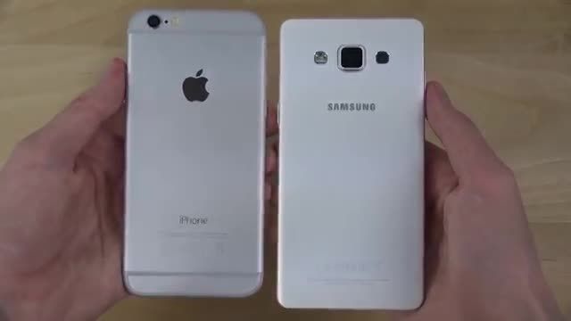 Samsung Galaxy A5 vs. iPhone 6