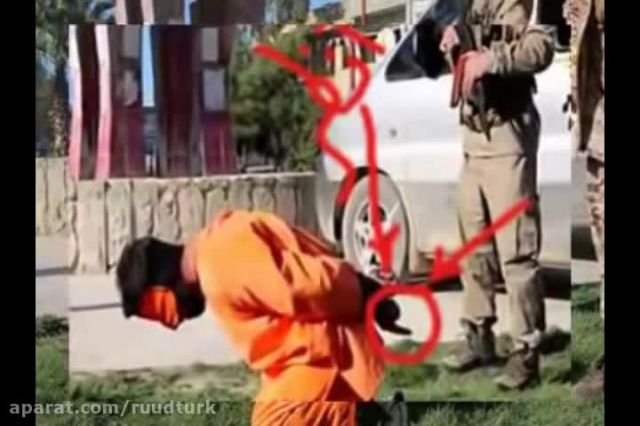 فیلم بازی کردن داعش در کشتن نیروی ارشد پ ک ک