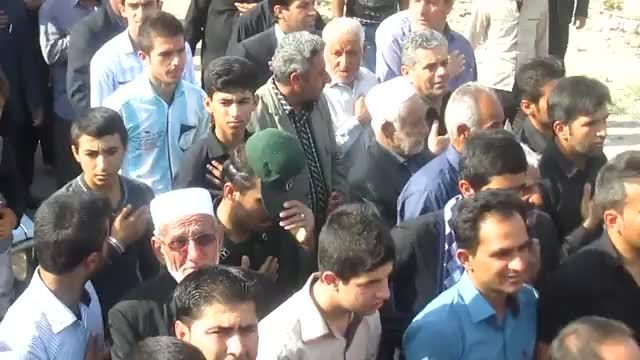 تشییع و خاکسپاری دو شهید گمنام در چرام-3