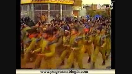 راهپیمایی گسترده مردم آمل در 22 بهمن سال 1362+ فیلم