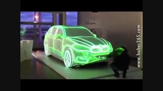 نمایش باشکوه نور از BMW