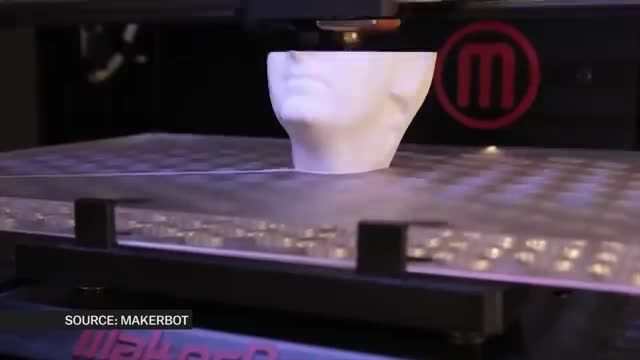 پرینتر های سه بعدی با متریال مایع