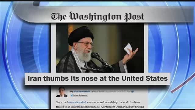 دهن کجی ایران به امریکا