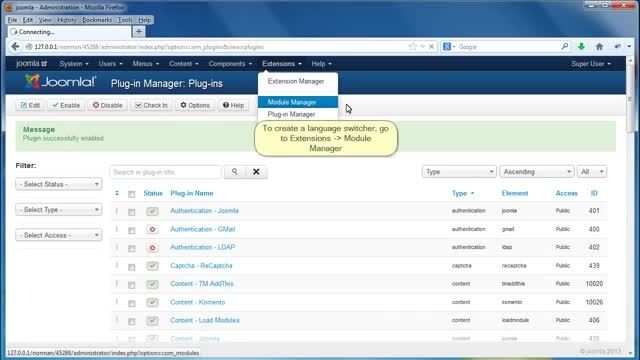 Joomla 3.x. Configuration Multilanguage Site