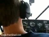 شوخی خیلی خطرناک خلبان