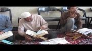 جلسه سنتی قرائت قرآن روستای گستج