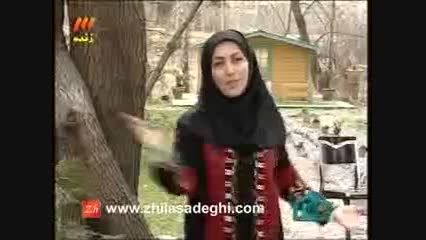 اجرای سرکار خانم ژیلا صادقی در برنامه خانه فیروزه ای